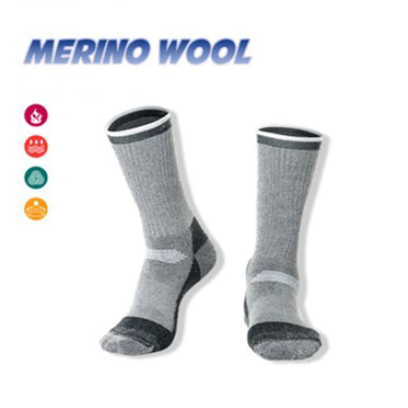 2/3 Pairs Merino Wool Hiking Socks for Men Women Merino Wool Winter Keep Warm Soft Ski Sock Sport Outdoor Snowboard Thermosock