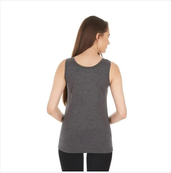 Women's 100% Merino Wool Tank Top Base Layer 160G Merino Wool Lightweight Sleeveless Undershirt Running Hiking Vest Asian Size