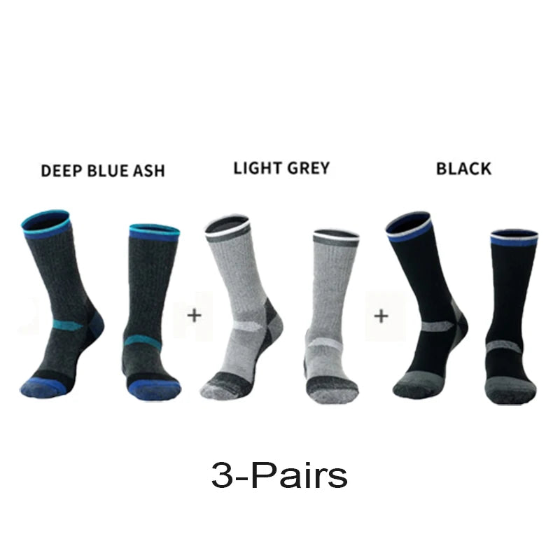 2/3 Pairs Merino Wool Hiking Socks for Men Women Merino Wool Winter Keep Warm Soft Ski Sock Sport Outdoor Snowboard Thermosock