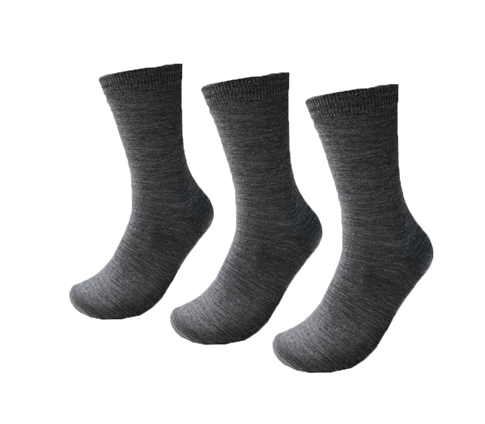 50% Merino Wool Socks Lightweight Men Women Thin Wool Everyday Business Socks Outdoor Work Hiking Ski Socks Breathable Anti-Odor