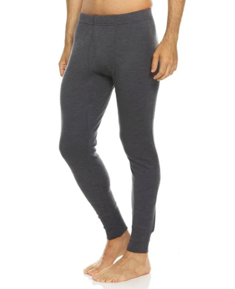 Mens 100% Merino Wool Long Johns Underwear Pants Men's Merino Wool Baselayer Man Merino Wool Bottom Thermal Men Leggings