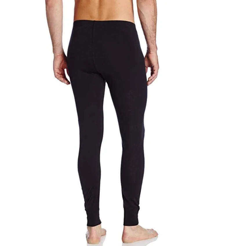 Mens 100% Merino Wool Long Johns Underwear Pants Men's Merino Wool Baselayer Man Merino Wool Bottom Thermal Men Leggings