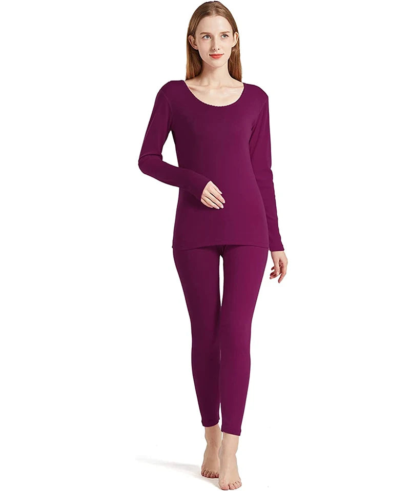 95% Merino Wool Base Layer Womens Set 180G Lightweight Merino Wool Thermal Underwear Women Hot Top and Bottoms Warm Anti-Odor
