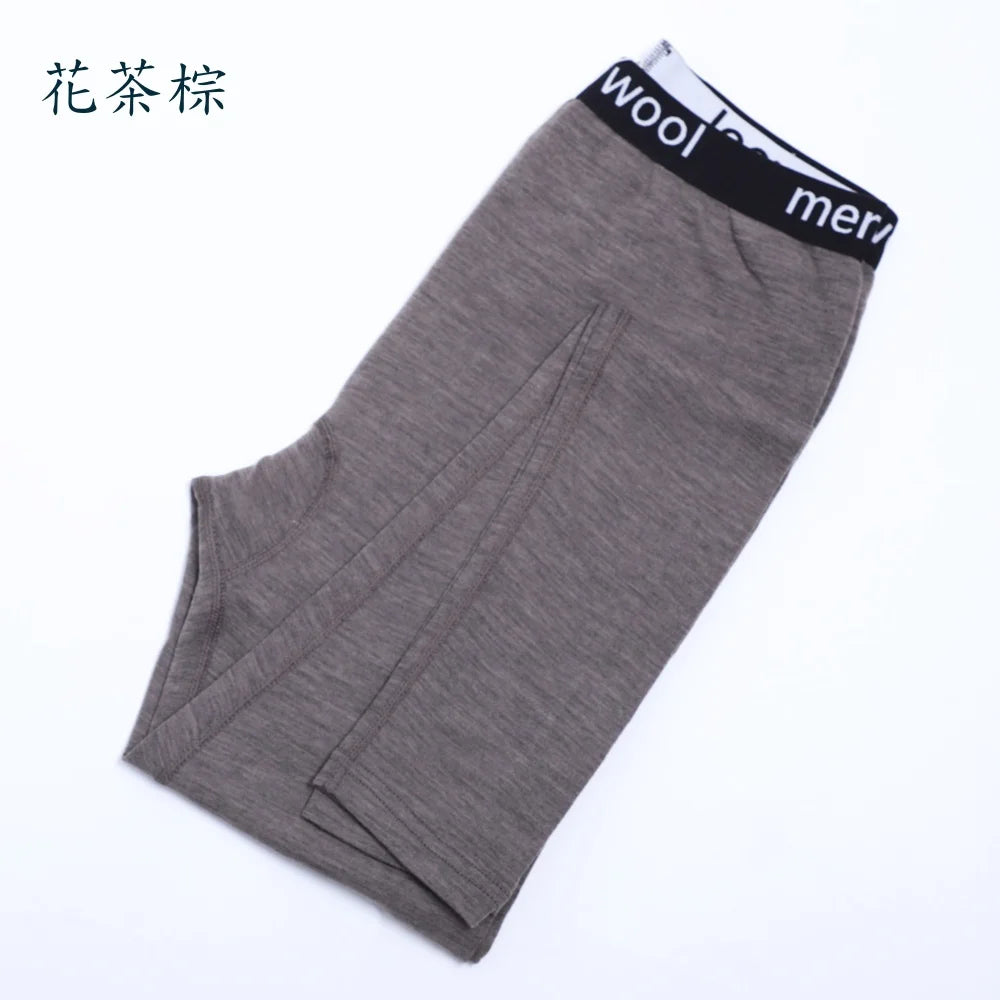 100% Merino Wool Womens Base Layer Thermal Pants Merino Wool Leggings Women Long Johns Breathable Thermal Underwear Bottoms