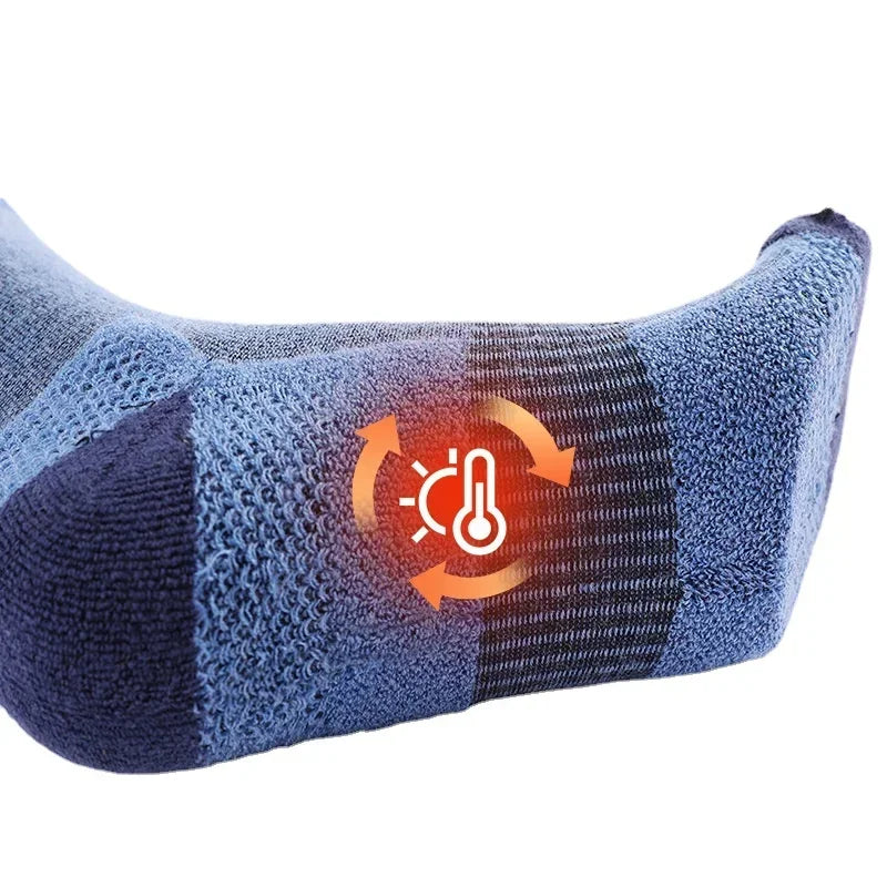 Winter Merino Wool Socks Warm Thermal 70% Wool Sock for Men Women Socks Thicken Hiking Outdoor Boots Sock Breathable Mens Socks