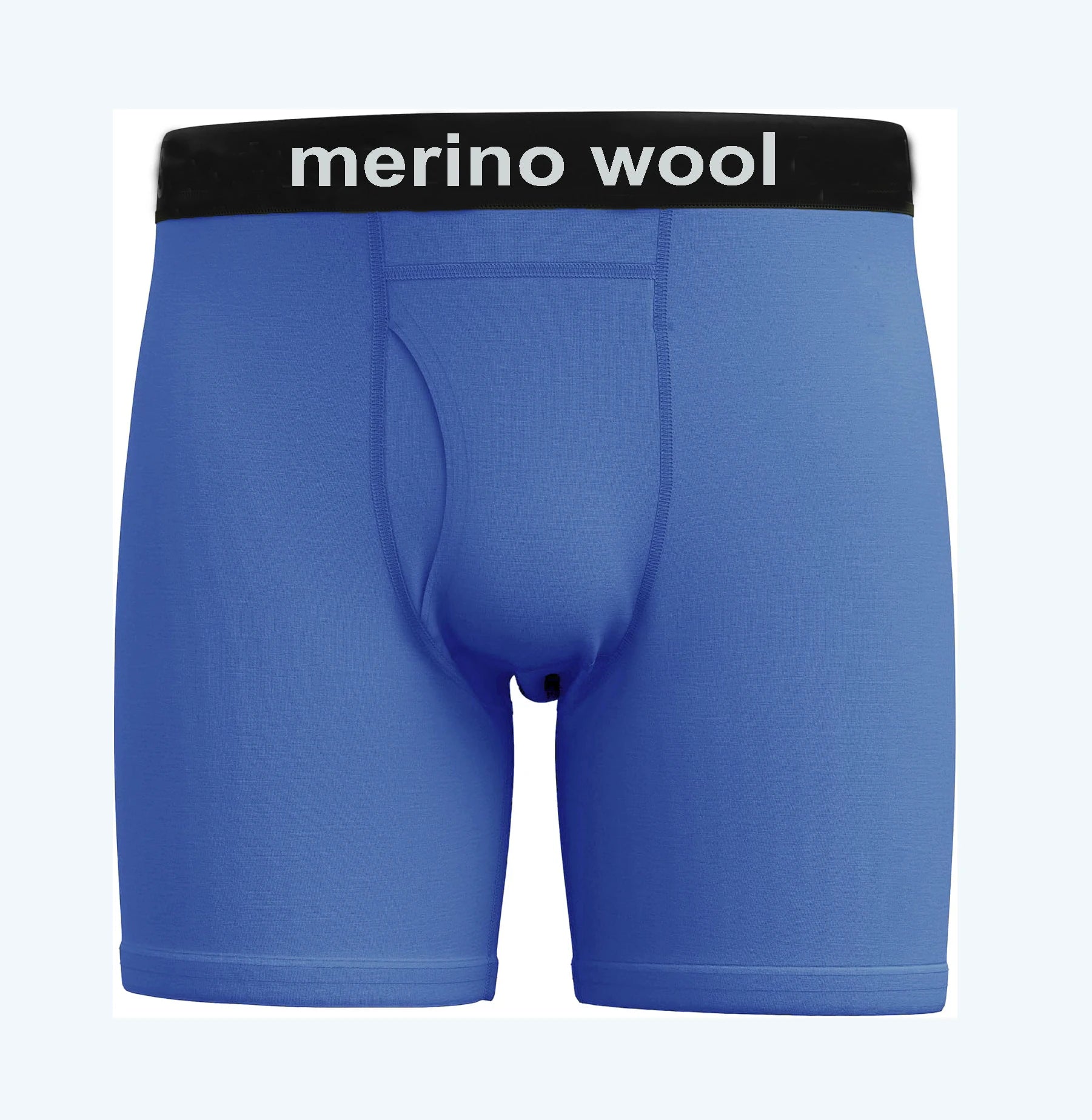 100% Merino Wool Mens Lightweight Boxer Brief Merino Wool Underwear Soft Moisture Wicking Breathable Sports Hiking Underpants