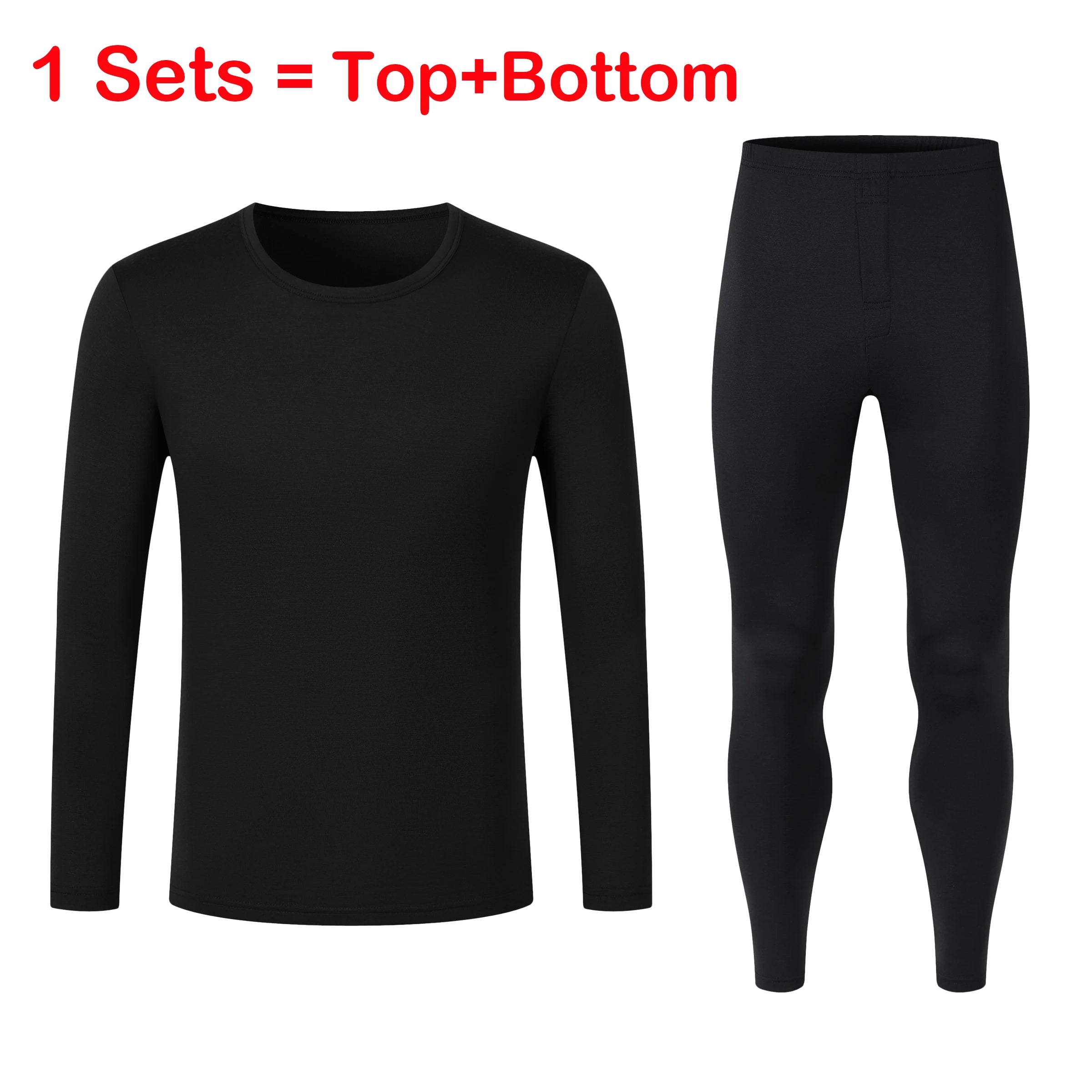 100% Merino Wool Base Layer Mens Set Lightweight Merino Wool Thermal Underwear For Men Top and Bottom 150G Soft Breathable