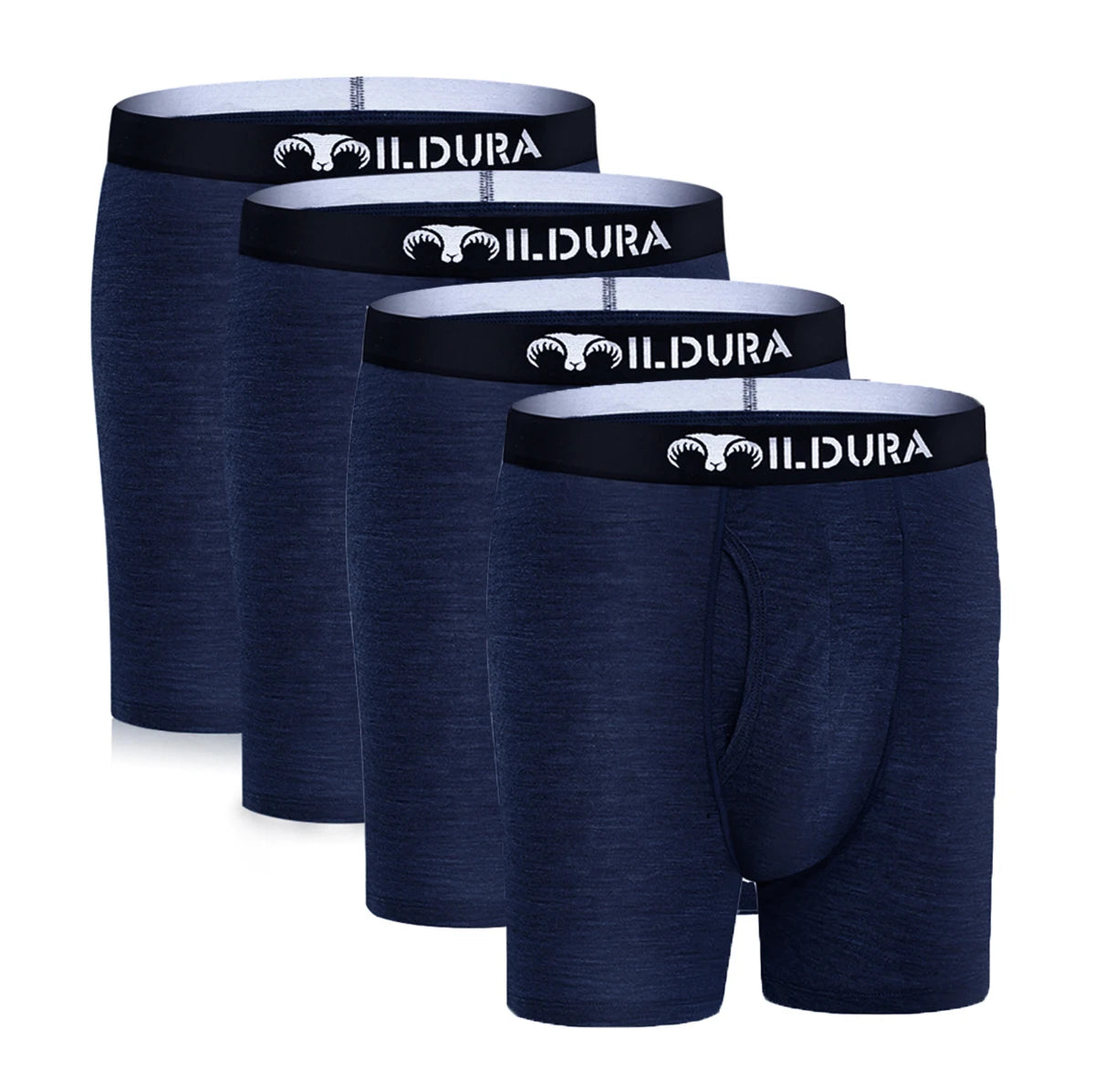 Men's Merino Wool Underwear 100% Merino Wool Boxer Briefs for Men Merino Boxer Brief Underpants Moisture Breathable Asian Size