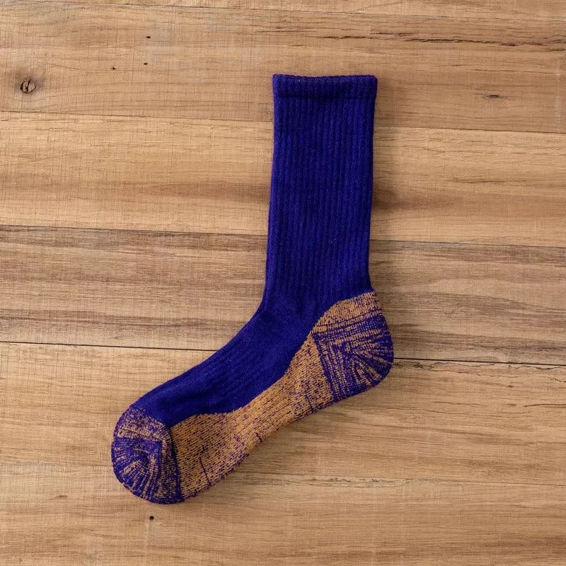 Men's Merino Wool Socks Wool Hiking Winter Thick Thermal Socks Moisture Wicking Breathable Anti- Odor Boot Work Socks L 40-46