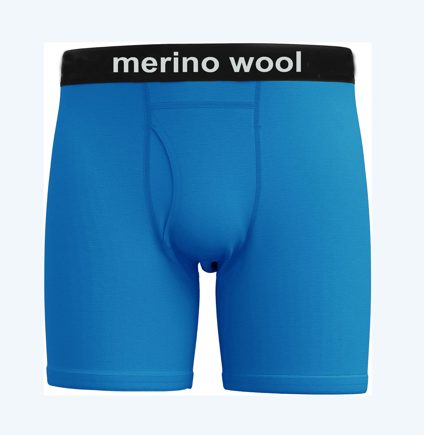 100% Merino Wool Mens Lightweight Boxer Brief Merino Wool Underwear Soft Moisture Wicking Breathable Sports Hiking Underpants