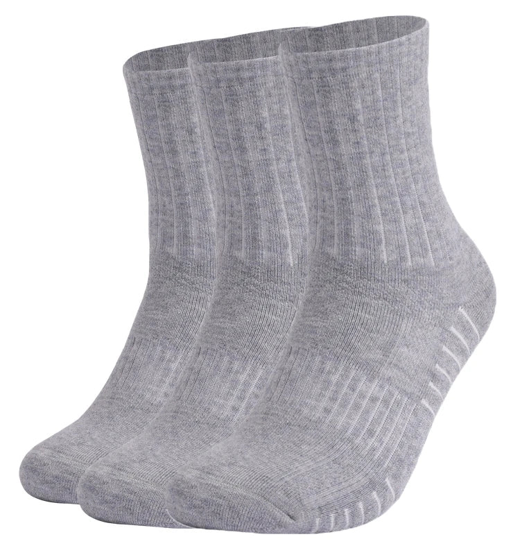 3 Pairs/Set Merino Wool Socks Autumn Winter Professional Sports Socks Merino Wool Skiing Hiking Crew Socks Warm Moisture Wicking