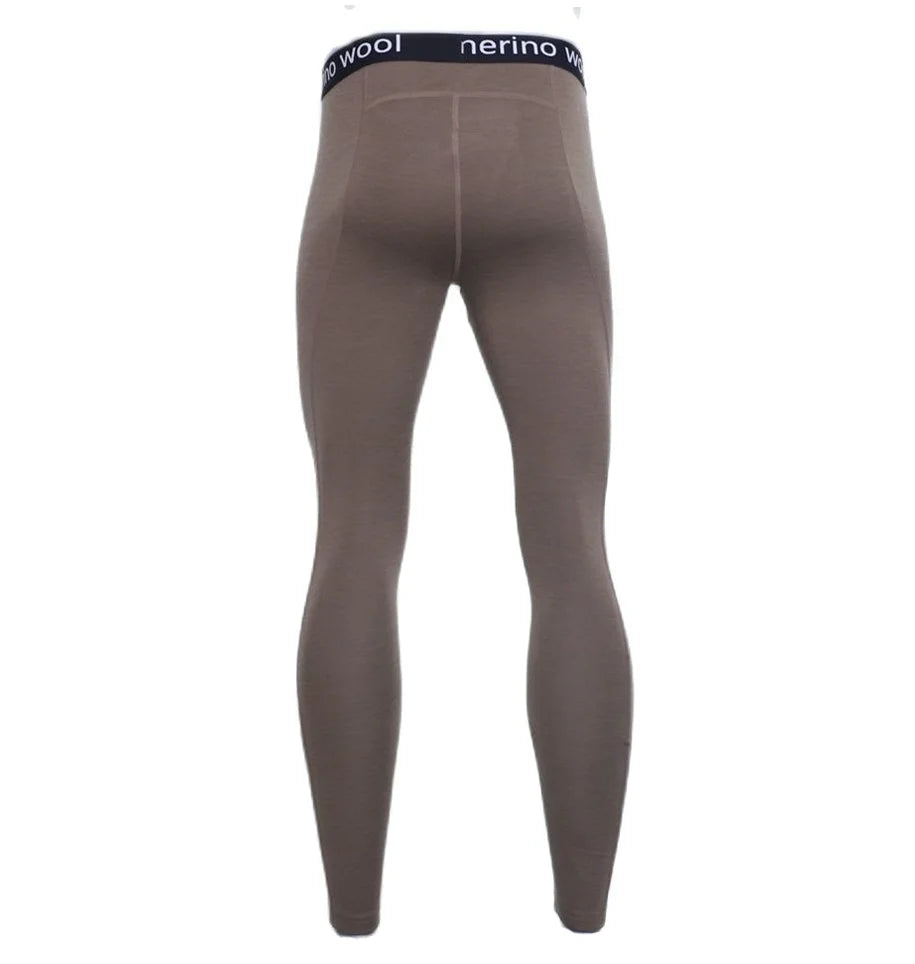 100% Merino Wool Base Layer Mens Bottom Pants Winter Merino Wool Lightweight Midweight Thermal Underwear Long Johns 180G/250G