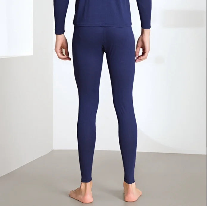 Men's 100% Merino Wool Base Layer Bottom Pants Merino Wool Thermal Underwear Long Johns Lightweight Leggings Merino Wool Pants