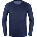 100% Merino Wool Base Layer Men 150G Lightweight Merino Long Sleeve Thermal Underwear Men First Layer Thermal Fit Top Crew Shirt