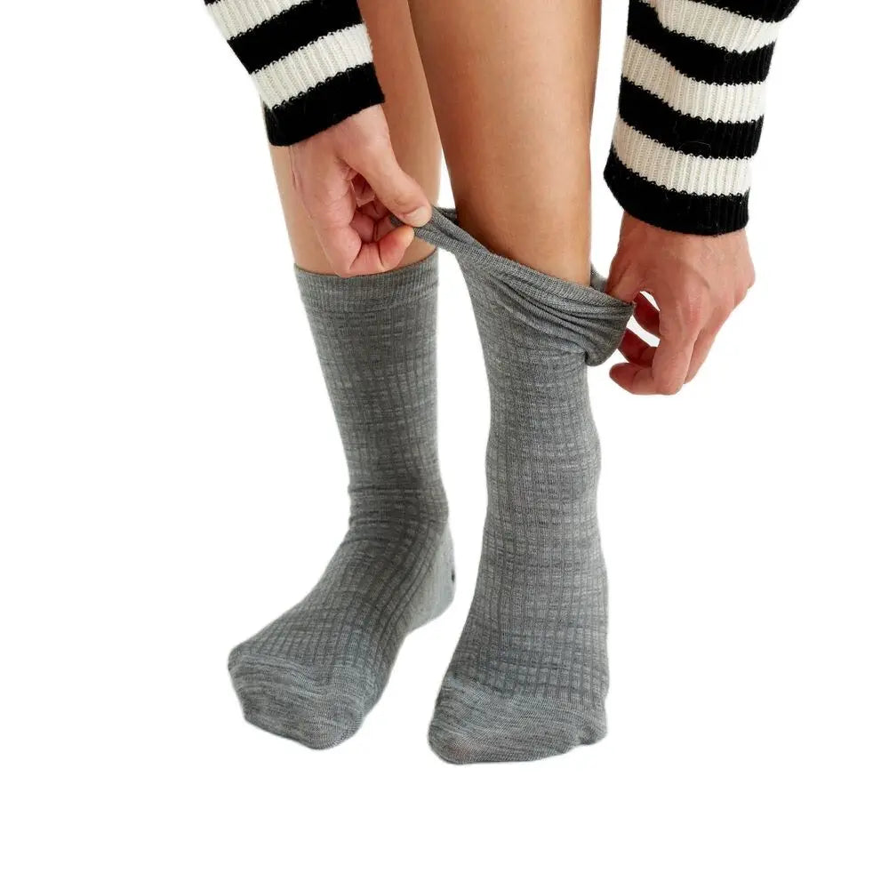 50% Merino Wool Socks Lightweight Men Women Thin Wool Everyday Business Socks Outdoor Work Hiking Ski Socks Breathable Anti-Odor