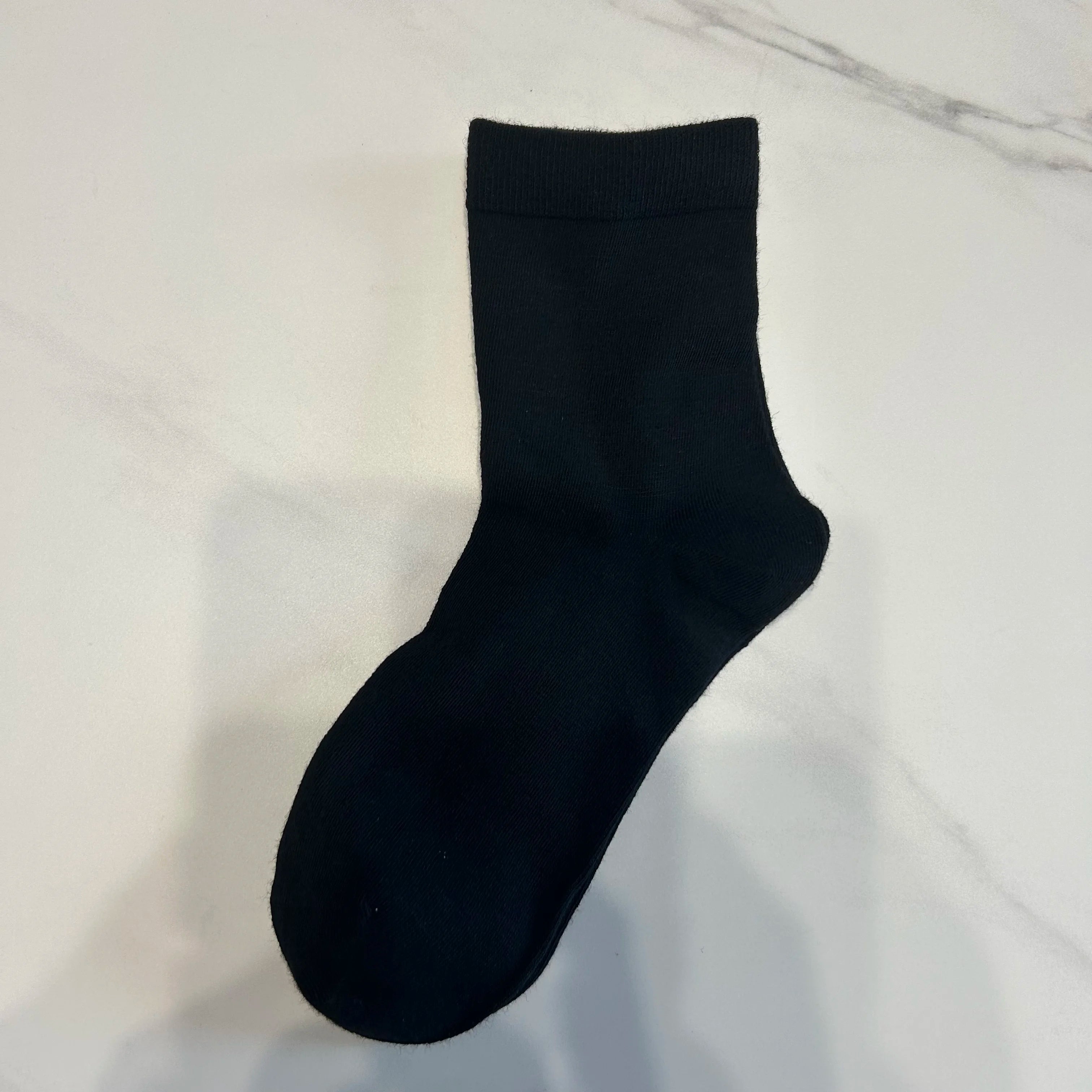 Men's Women's Thin Merino Wool Socks Cozy Casual Lightweight  Warm Breathable Mid-calf Dress Socks 3/5/6 Pairs Pack