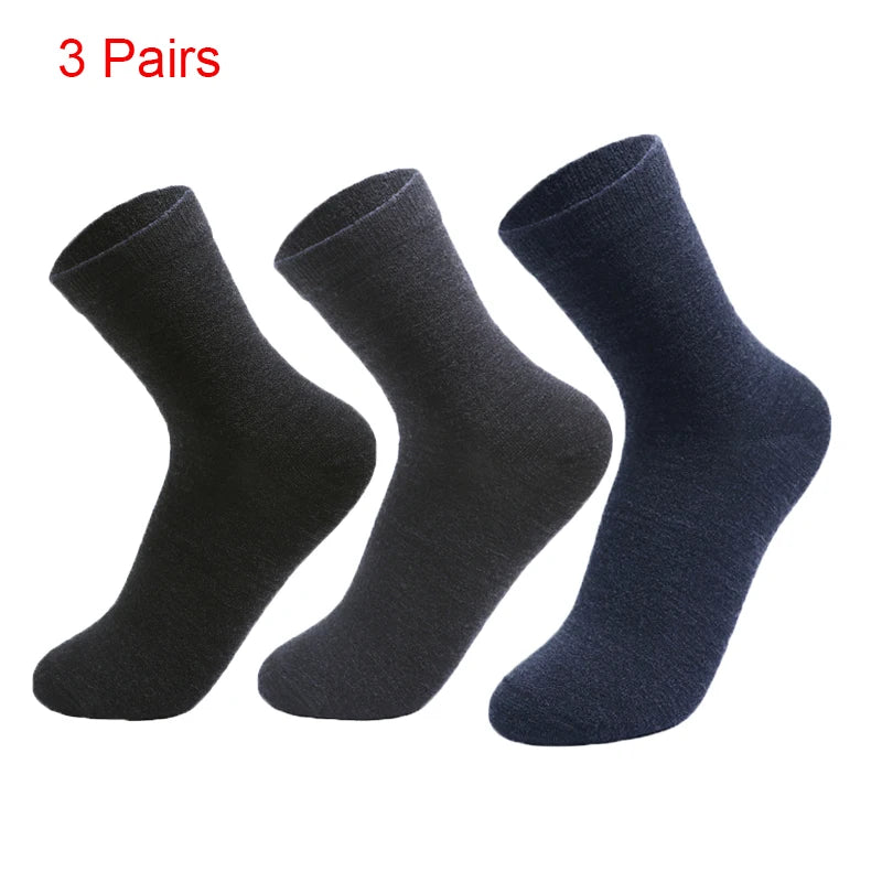 3 Pairs Merino Wool Socks Men Women Lightweight Thin Hiking Socks Everyday Business Socks Wicking Breathable Anti-Odor Running