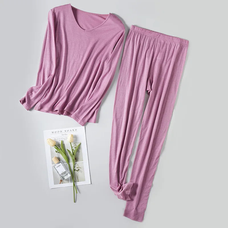 Women's 100% Merino Wool Base Layer Set 150g Lightweight Thermal Underwear Set for Womens Merino Wool Top and Bottom Sets