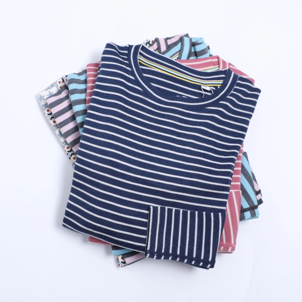 Merino Wool Base Layer Women 100% Merino Wool Midweight  Long Sleeve Thermal Underwear Shirt Soft Breathable for Hiking Skiing