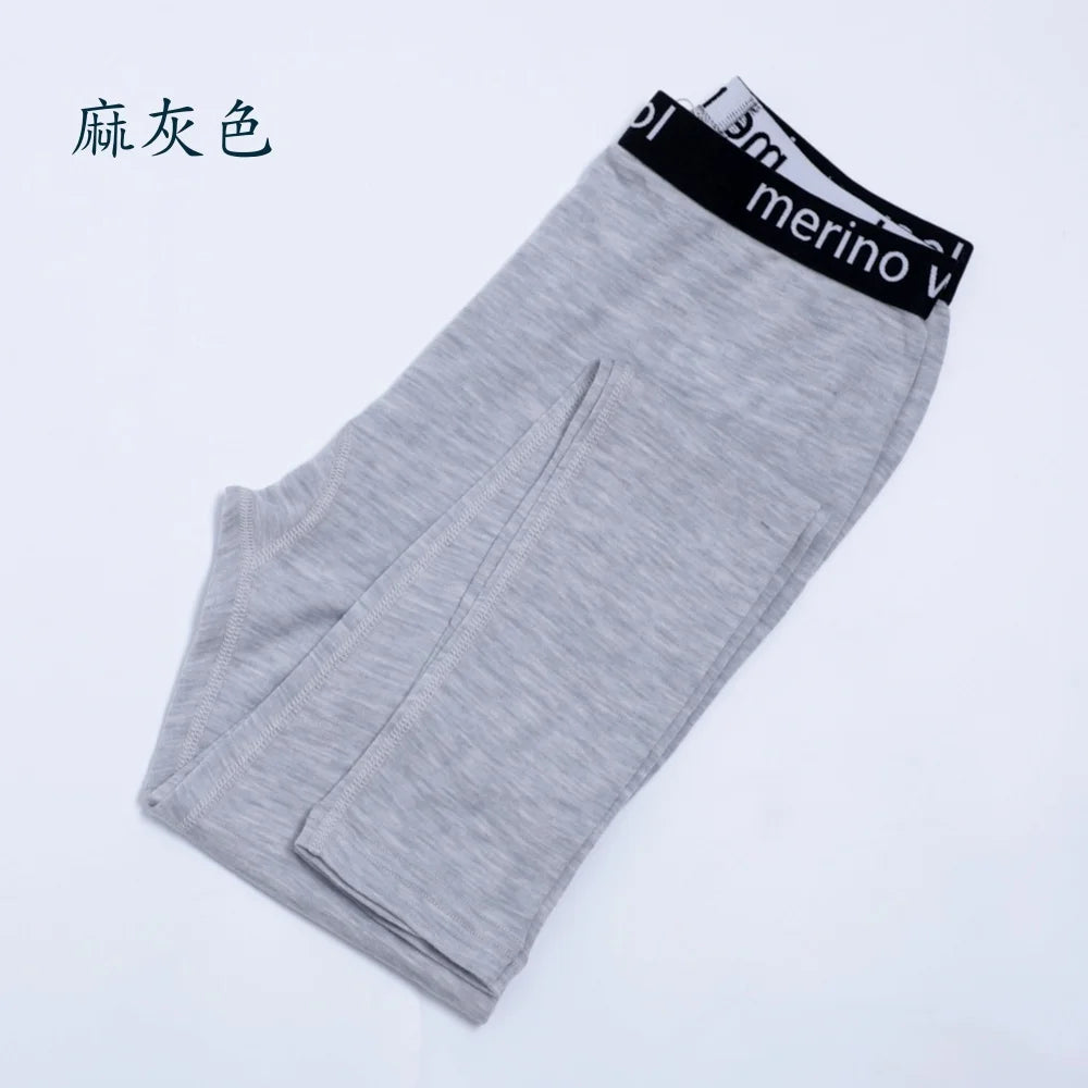 100% Merino Wool Womens Base Layer Thermal Pants Merino Wool Leggings Women Long Johns Breathable Thermal Underwear Bottoms