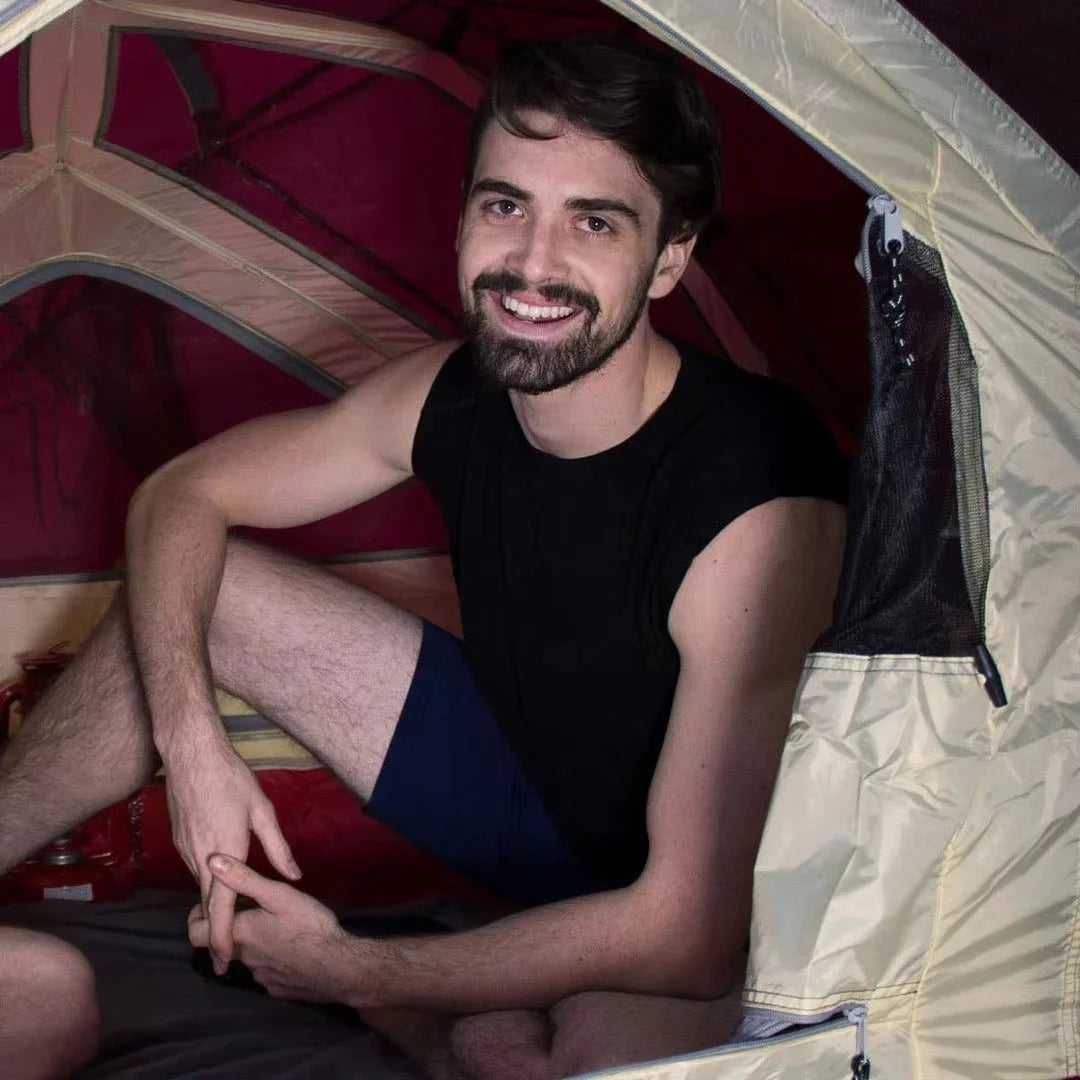 100% Merino Wool Tank Top Men Active Merino Wool Sleeveless Shirt Moisture Wicking Breathable Anti-Odor Lightweight Gym Running