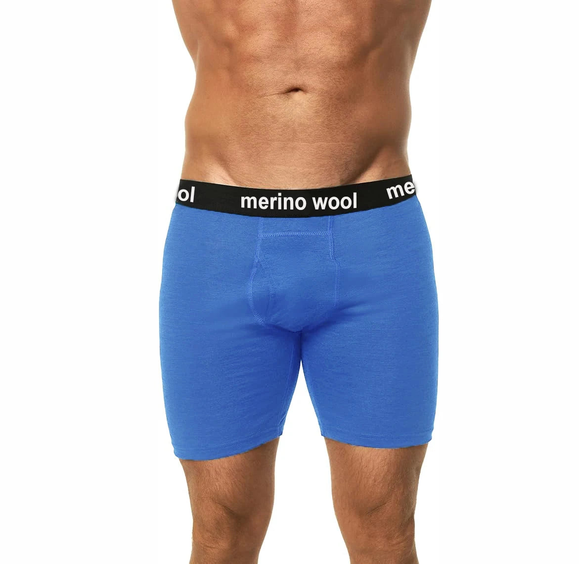 Merino Wool Underwear Mens 100% Merino Wool Base Layer Boxer Briefs for Men Moisture Wicking Breathable Sports Hiking Underpants