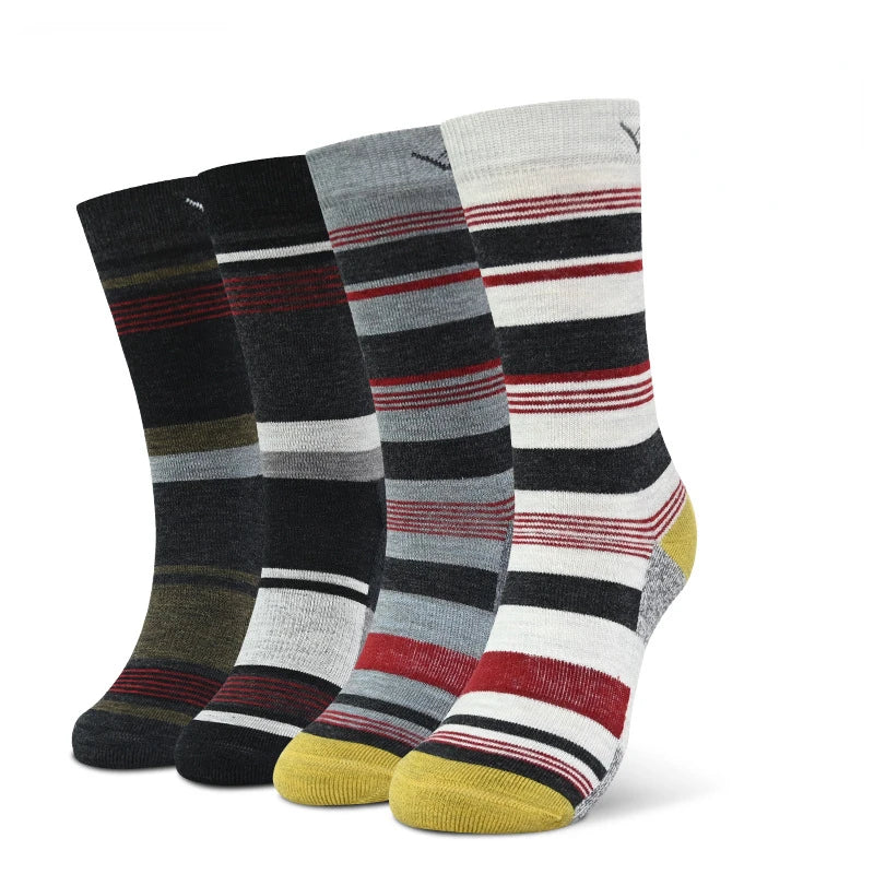 86% Merino Wool Hiking Socks for Men Women Crew Length Thermal Moisture Wicking Travelling Socks Outdoor Sports Ski Socks