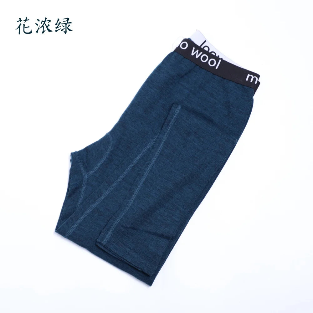 100% Merino Wool Womens Base Layer Thermal Pants Merino Wool Leggings Women Long Johns Breathable Thermal Underwear Bottoms