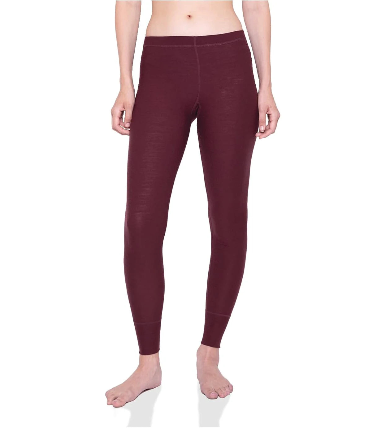 Merino Wool Base Layer Women Pants 100% Merino Wool Leggings Midweight Thermal Underwear Bottom for womens Warm Soft Breathable