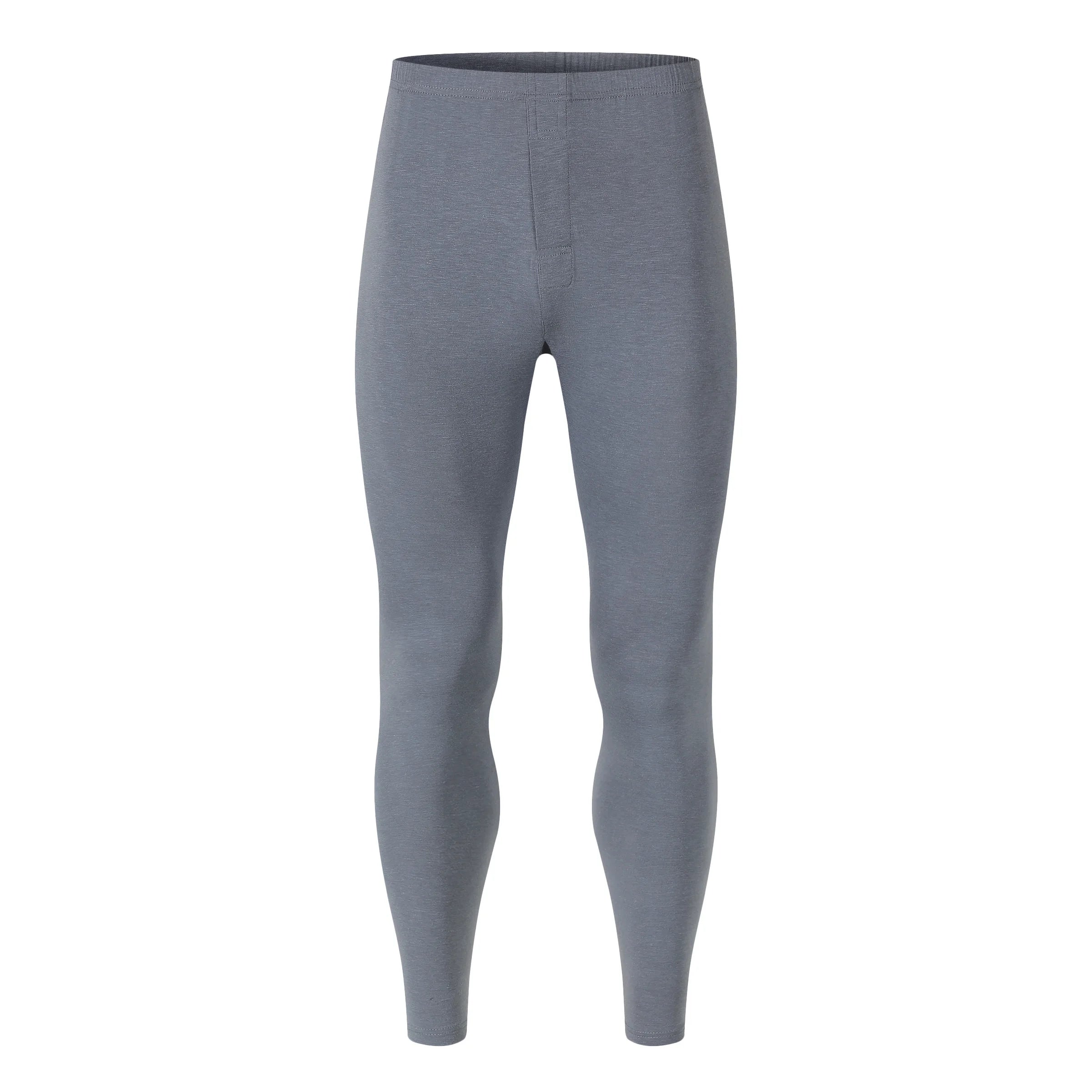 Men's 100% Merino Wool Base Layer Bottom Pants Merino Wool Thermal Underwear Long Johns Lightweight Leggings Merino Wool Pants