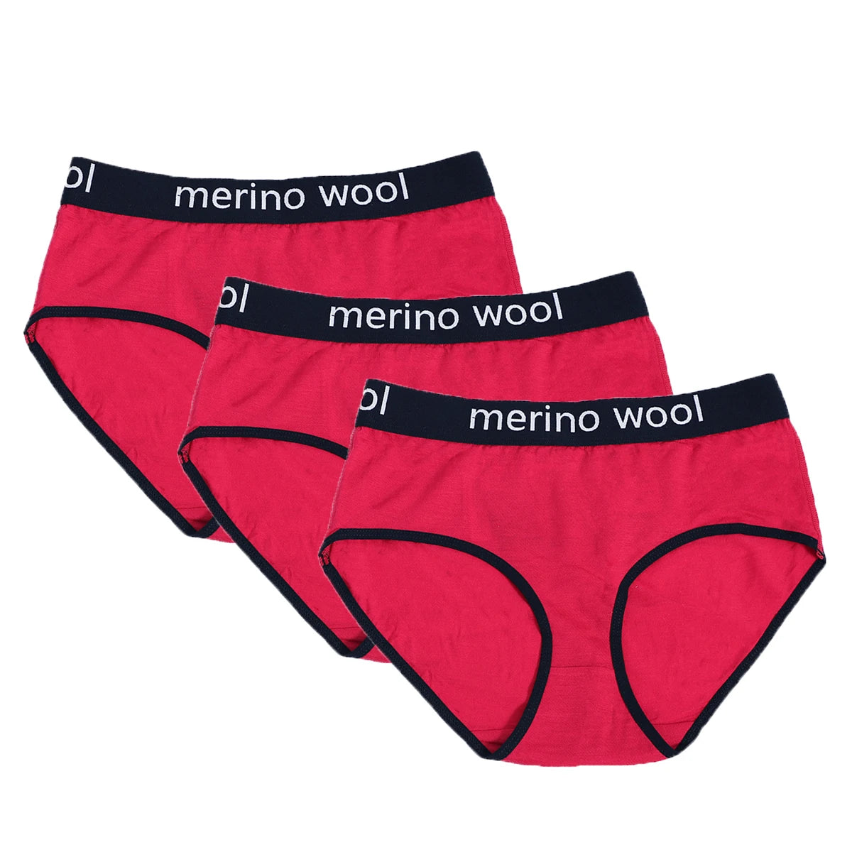 Women's 100%/87% Merino Wool Bikini Brief Merino Underwear Lightweight Briefs Sports Active Panties Soft Breathable Anti-Odor