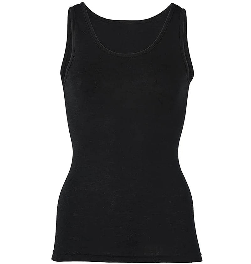 Women's 100% Merino Wool Tank Top Base Layer 160G Merino Wool Lightweight Sleeveless Undershirt Running Hiking Vest Asian Size