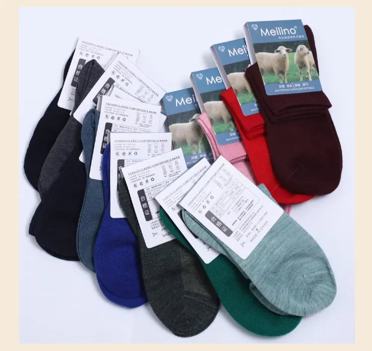4 Pairs Merino Wool Ankle Socks Men Women Athletic Thin Running Socks Merino Everyday Socks Wicking Breathable Anti-Odor
