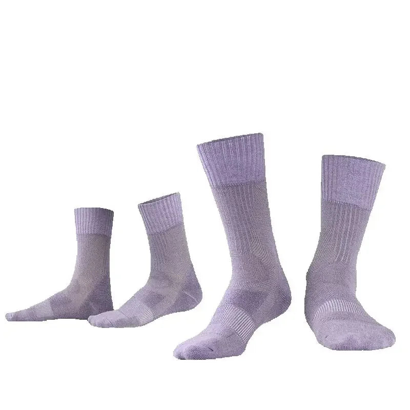 2 Pairs Merino Wool Hiking Socks Men Women Merino Wool Thin Sports Trekking Running Socks Lightweight Breathable Anti-odour Soft