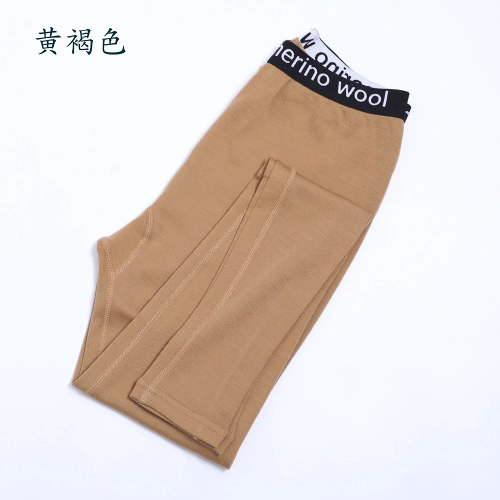 100% Merino Wool Womens Base Layer Bottoms Merino Wool Base Layer Pants Women Long Johns Breathable Thermal No Itch Renewable