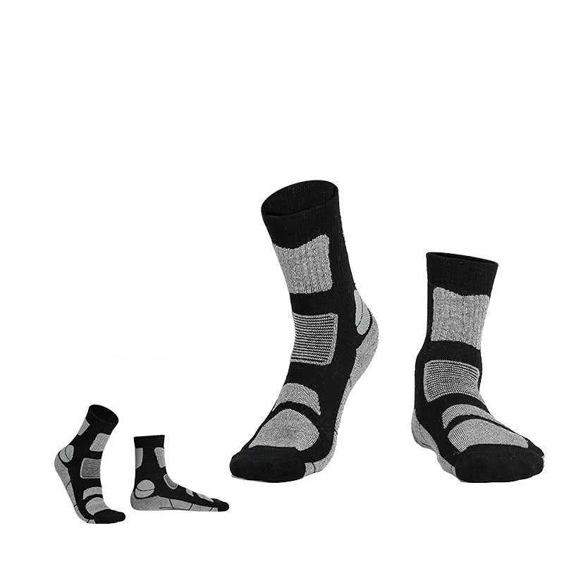 Winter Merino Wool Socks Hiking Warm Thicker Sport Socks Ski Snowboard Thermosock Outdoor Thermal Wool Socks Soft Breathable