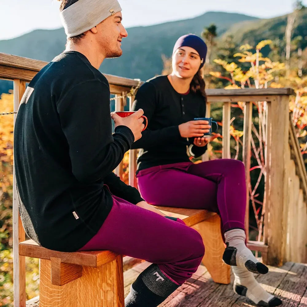 New 100% Merino Wool Base Layer Bottoms Women Thermal Underwear Pants Women Merino Wool Leggings Long Johns Warm Breathable Soft