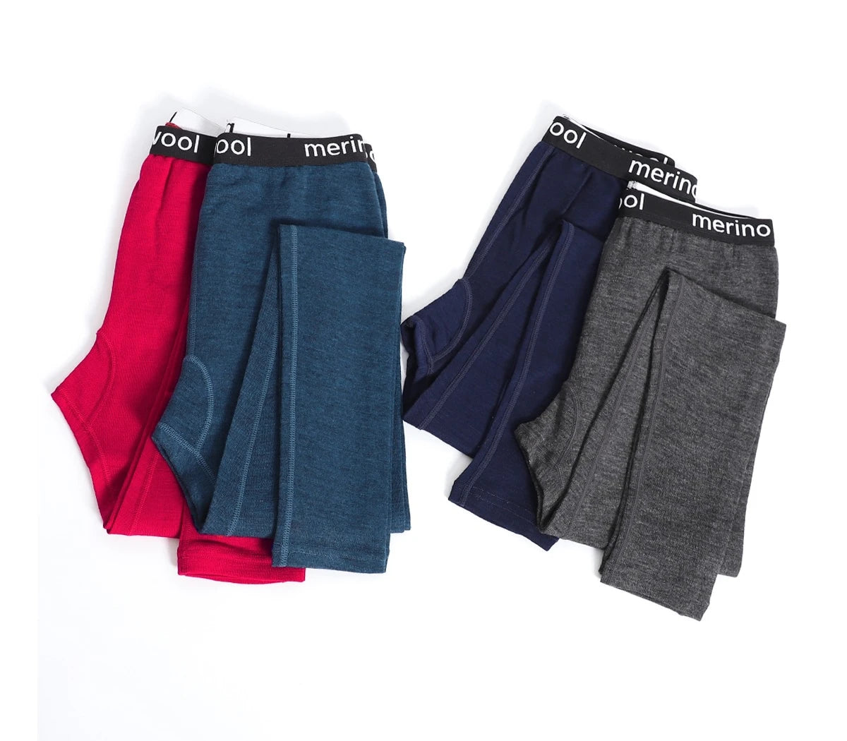 New 100% Merino Wool Base Layer Bottoms Women Thermal Underwear Pants Women Merino Wool Leggings Long Johns Warm Breathable Soft