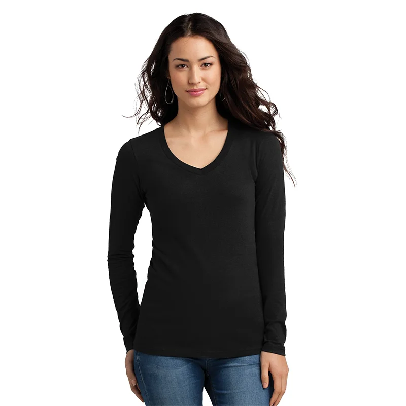 100 Merino Wool Womens Long Sleeve V Neck T Shirt Thermal Underwear 16.5micro Merino Wool Base Layer Shirts Skiing Hiking