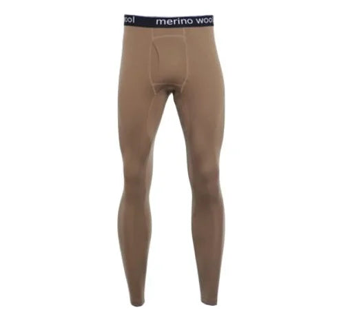 100% Merino Wool Base Layer Mens Bottom Pants Winter Merino Wool Lightweight Midweight Thermal Underwear Long Johns 180G/250G