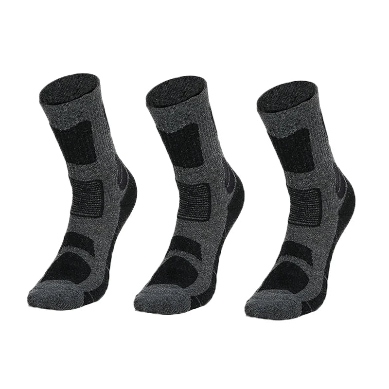 Winter Merino Wool Socks Hiking Warm Thicker Sport Socks Ski Snowboard Thermosock Outdoor Thermal Wool Socks Soft Breathable