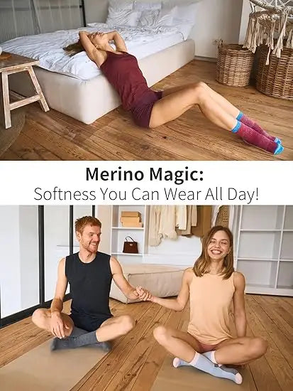 2 Pack 100% Merino Wool Boxer Briefs for Women Underwear for Hiking Everyday Moisture Wicking Athletic Anti-Chafe Underwear 160G