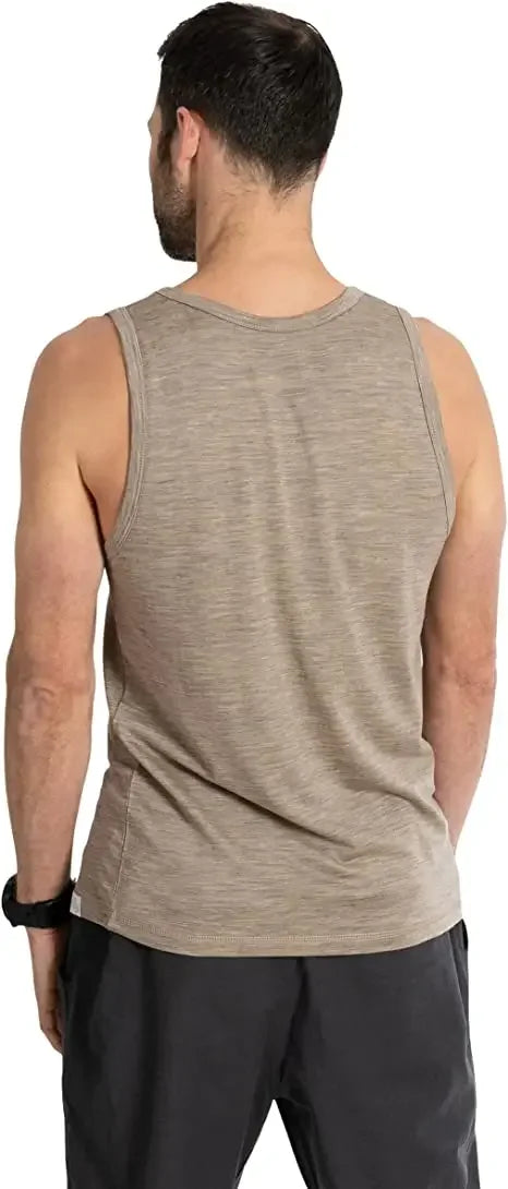 100% Merino Wool Tank Tops Mens Merino Wool Tank Top Man Base Layer Thermal Tank Top Shirt Fitness Gym Wear Men