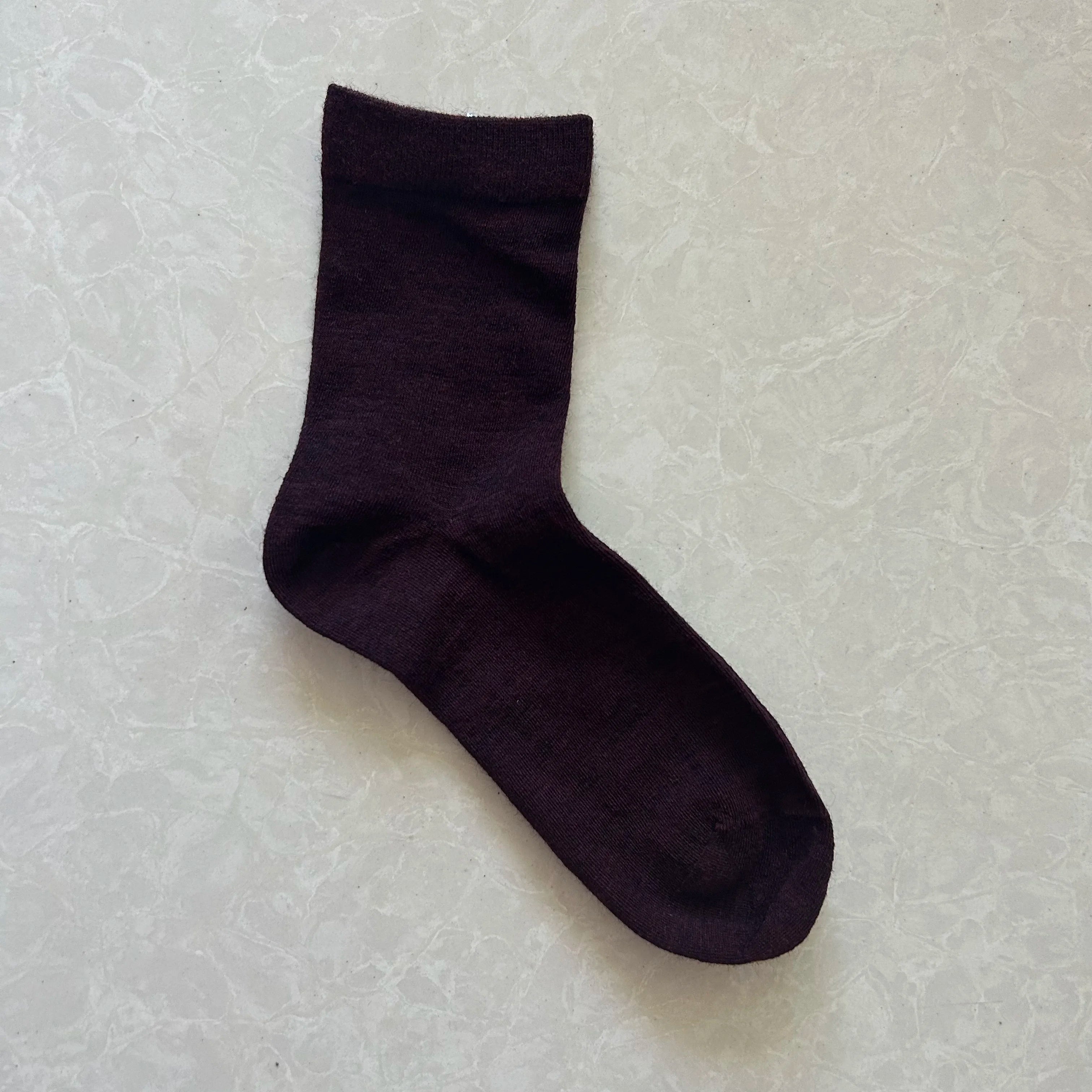 Men's Women's Thin Merino Wool Socks Cozy Casual Lightweight  Warm Breathable Mid-calf Dress Socks 3/5/6 Pairs Pack