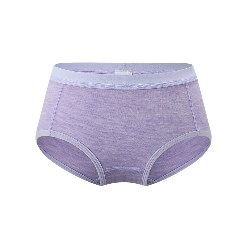 Women's Merino Wool Brief 100% Merino Wool Underwear Panties Women Merino Briefs Soft Wicking Breathable Anti-Odor