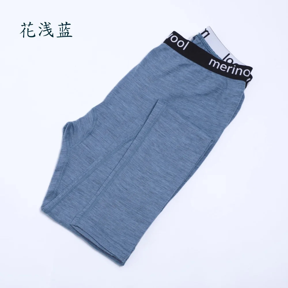 100% Merino Wool Womens Base Layer Thermal Pants Merino Wool Leggings Women Long Johns Breathable Thermal Underwear Bottoms