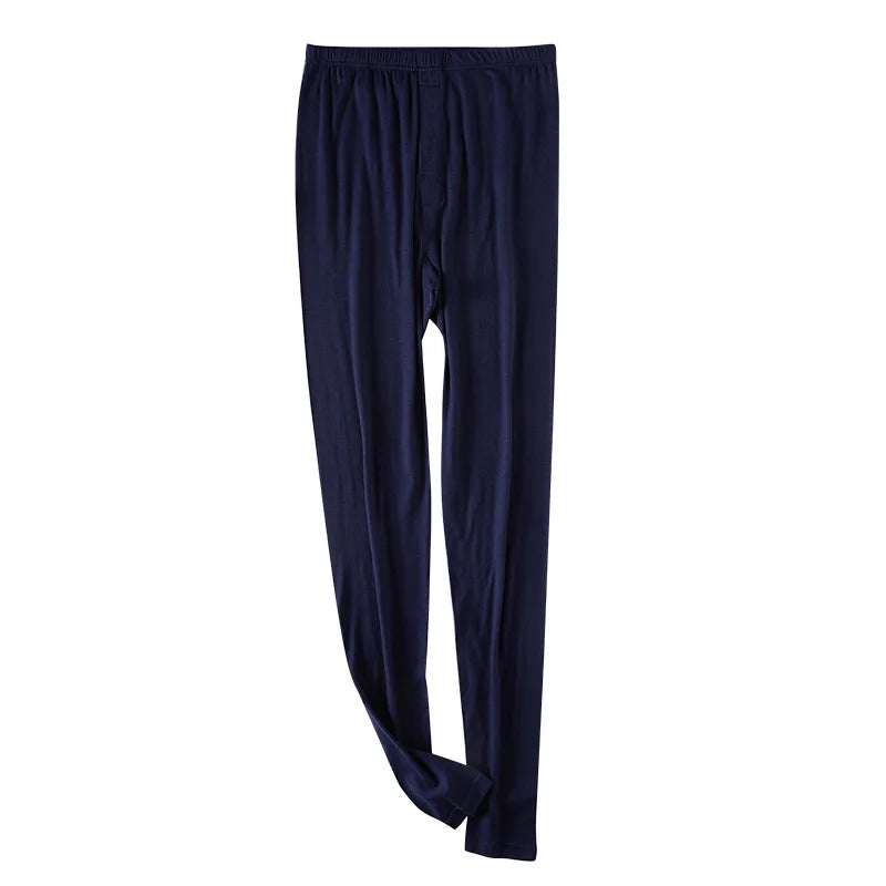 Men's 100% Merino Wool Base Layer Pants 150G Lightweight Base Layer Bottoms Merino Wool Thermal Underwear Pants Soft Breathable