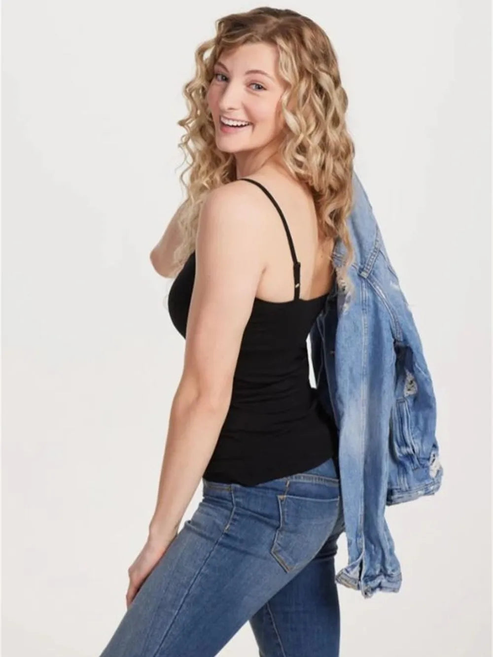 Women Merino Wool Camisole Tank 87% Merino Tank Top 150G Lightweight Sports Yoga Top Sleeveless Wicking Breathable Anti-Odor