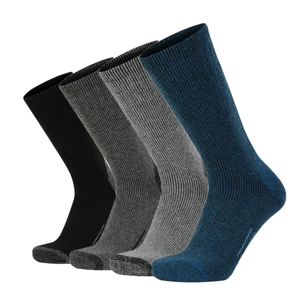 70% Merino Wool Socks Hiking Men Merino Wool Socks Boot Winter Crew Thermal Warmest Sports Socks for Skiing Running Cycling