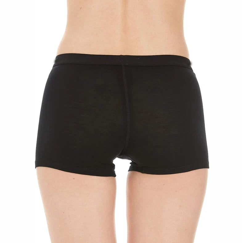 100% Merino Wool Boxer Briefs for Women Wool Underwear Boy Shorts Everyday Weight Breathable Anti-Odor Yoga Fitness Sweatpants